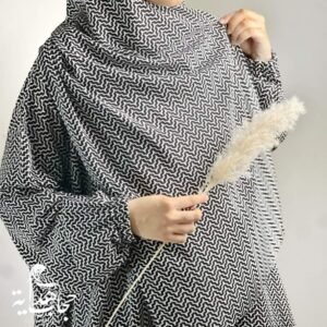 إسدال وقار أسود