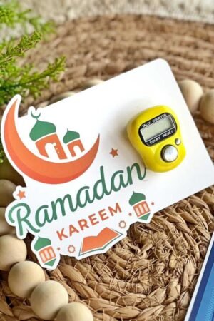 كارت سبحة هلال الدار – أبيض وأخضر